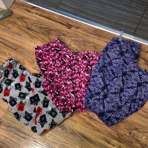 💙3 Pcs Bundle Soft Fuzzy Pajama Pants